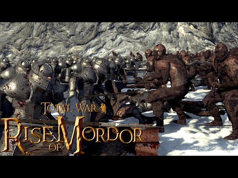 The Dwarves Defend their Mountain Pass! - Total War Rise of Mordor Gameplay