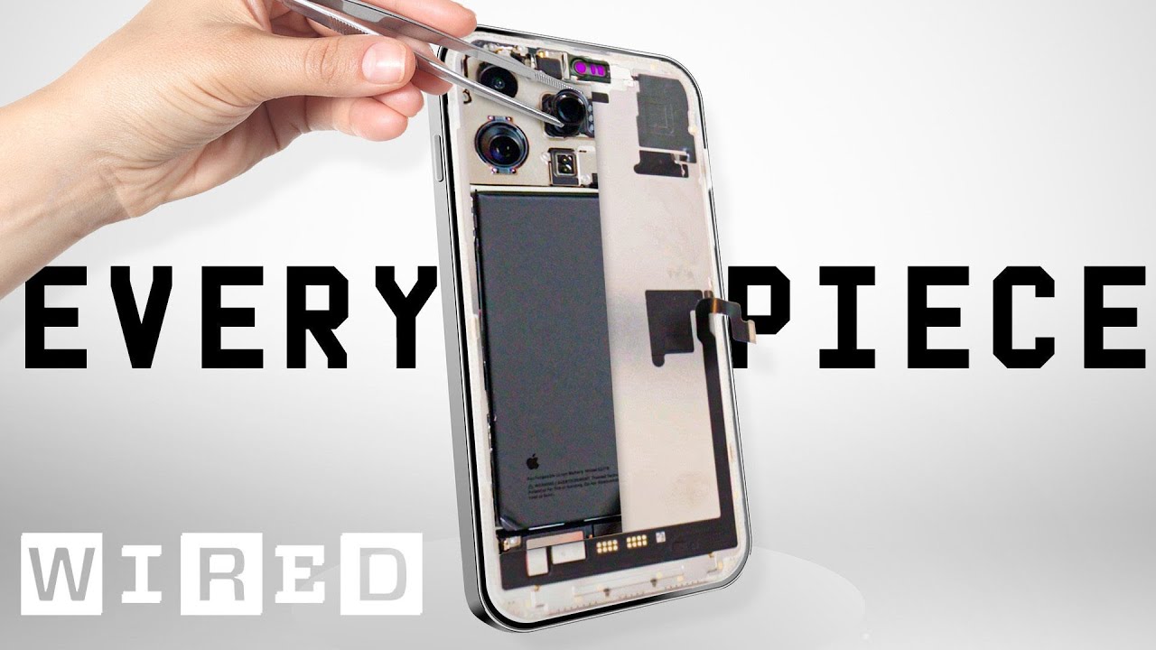 iPhone 16 Pro Teardown - How Every Single Piece Inside Works | WIRED