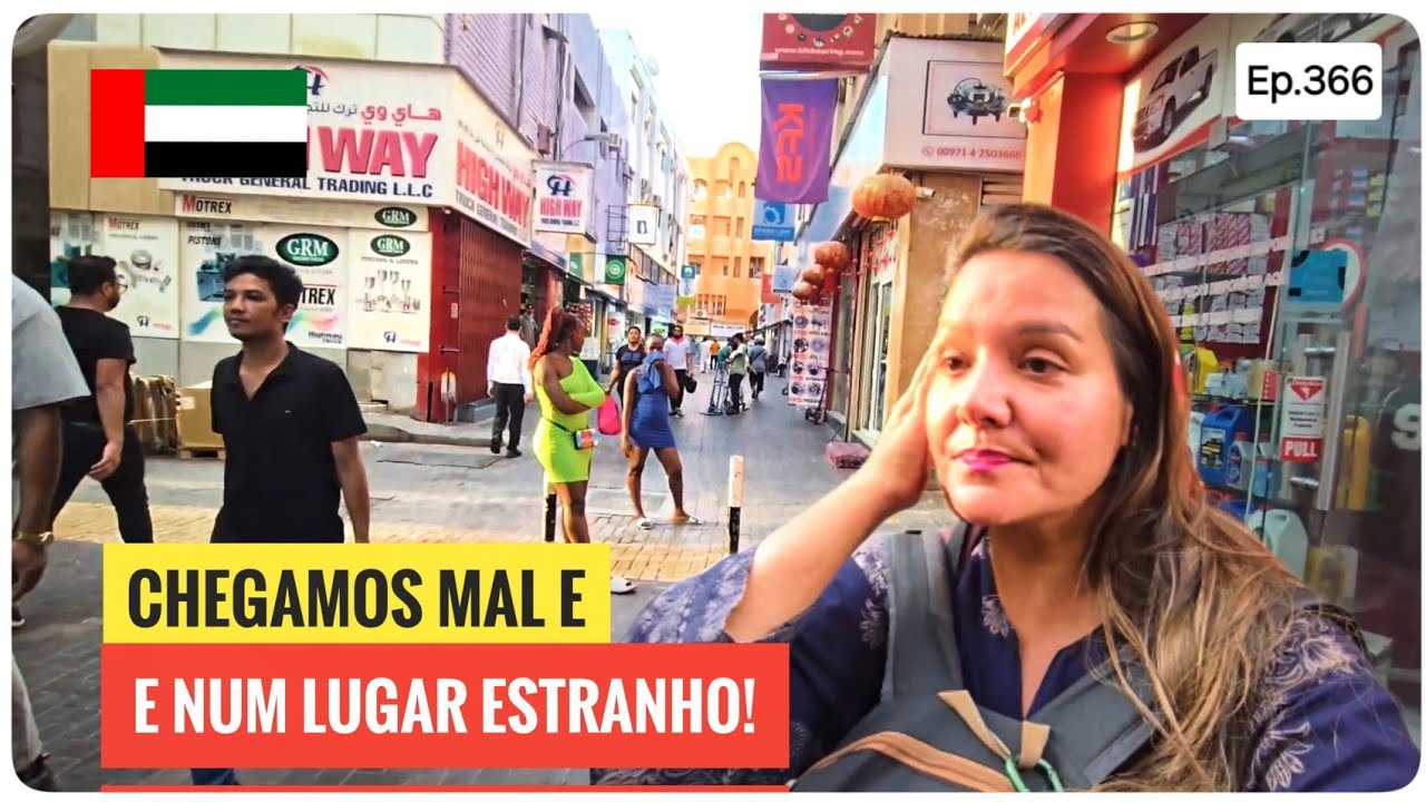 PRIMEIRAS HORAS em DUBAI [da PIOR MANEIRA]