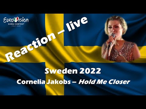 Cornelia Jakobs - Hold Me Closer - Sweden - [EN/SE/PL] - ESC 2022 - Reaction