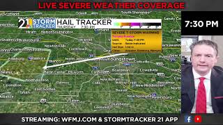 Live Thursday Evening Severe Weather Coverage