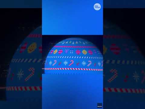 The Sphere Las Vegas gets festive for the Holidays