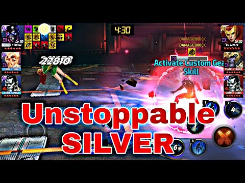 Silver Surfer New Timeline Battle King? Destroying Everything!! Marvel future fight