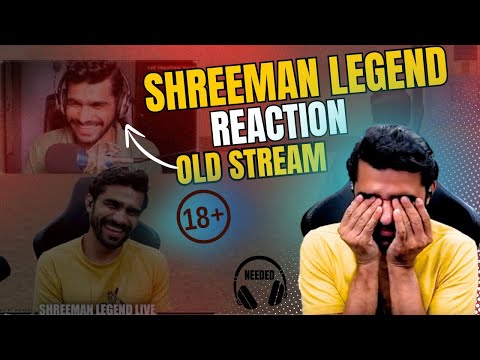 Shreeman Legend Reaction On Old Stream | Headphone 🎧 Needed |  #shreemanlegend