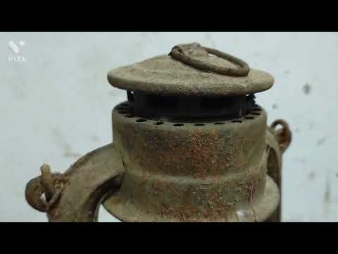 Rusty Oil Lamps restoration