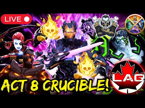NEW Act 8 Crucible Style!! No Planning FULL YOLO!! Juicy Rebirth Rewards! - Marvel Contest of Champs
