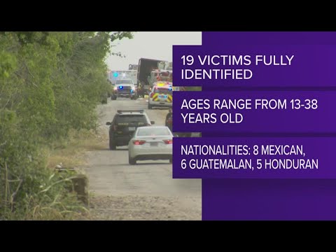 19 victims in tractor trailer smuggling case identified, one just 13 years old