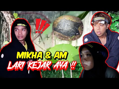 MIKHA & AM LARI KEJAR AYA !! - PARANORMAL KAMI JUMPA PERMUJAAN KHURAFAT !!