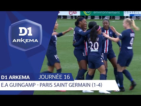J16 : EA Guingamp - Paris Saint Germain (1-4) / D1 Arkema 2019/2020