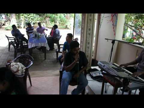 Adrian Pathiraja sing Kimada nawe on Shane's b'day June 2014