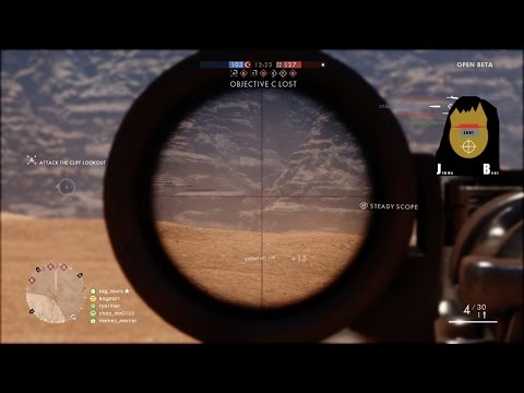 Battlefield 1   Scout:Sniper Tips and Gameplay