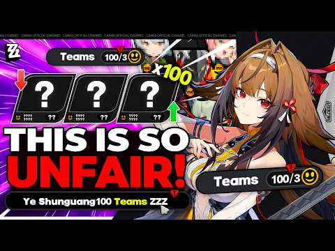 I REALLY Tested EVERY Ye Shunguang Team in Zenless Zone Zero