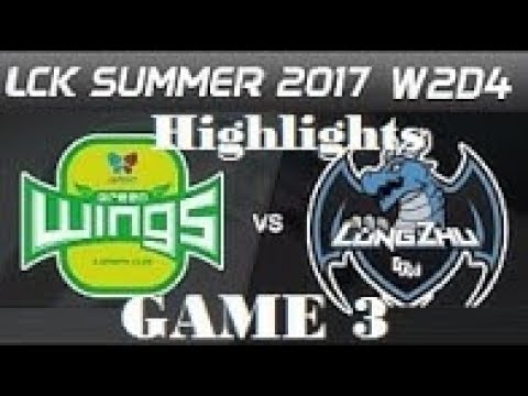 Highlights LCK Mùa Hè 2017 JAG vs LZ GAME 3 ( 10-6-2017)