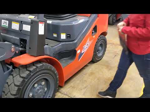 FOR SALE - *NEW" 6,000 lb Capacity Dual Fuel Pneumatic (Gas/LP) Forklift - CPQYD30-KU1H