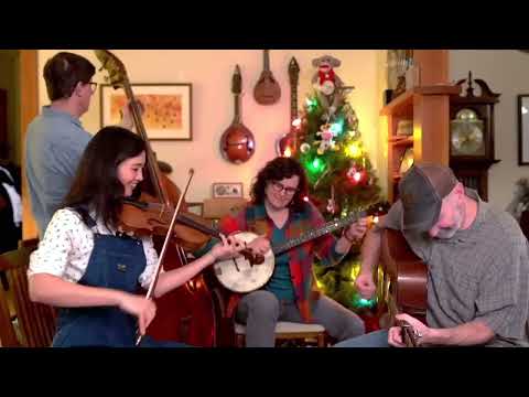 Annie and John with Stumptown Stringband