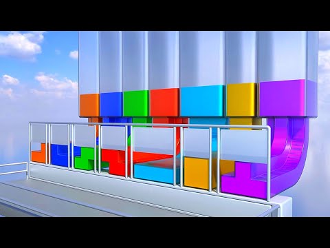 Slicing TETRIS Jelly