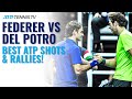 Roger Federer vs Juan Martin del Potro | Best ATP Shots & Rallies!
