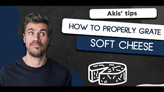 How to Properly Grate Soft Cheese | Akis Petretzikis by Akis Kitchen