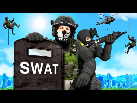 Upgrading THE SWAT TEAM in GTA 5!