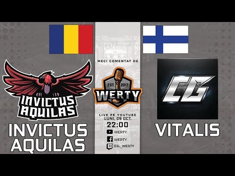 (LIVE RO CS:GO) INVICTUS AQUILAS (RO) vs. VITALIS (FIN) - LIGA CEVO INTERNATIONALA