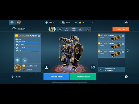 War Robots |  Ultimate Aether - Ultimate Grom💥 | 10M Damage 