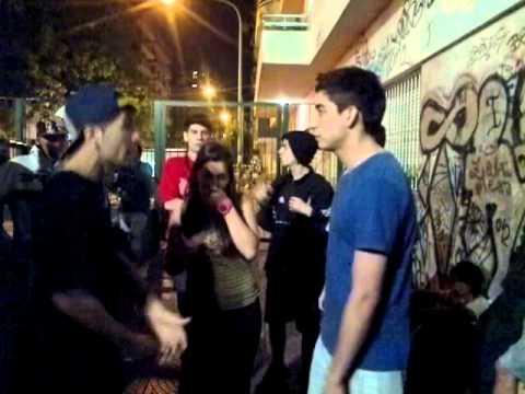 TOUK vs WOLF  semi FELIZ DIA detu VIEJA FREESTYLE (vol. I)