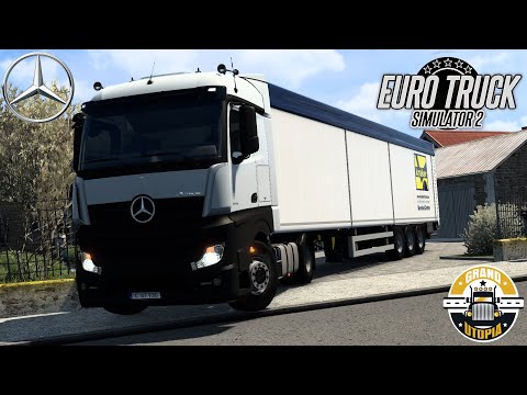 ETS2 1.40 | Grand Utopia | Mercedes Actros MP4 1845 | Rivenchy - Pontiac