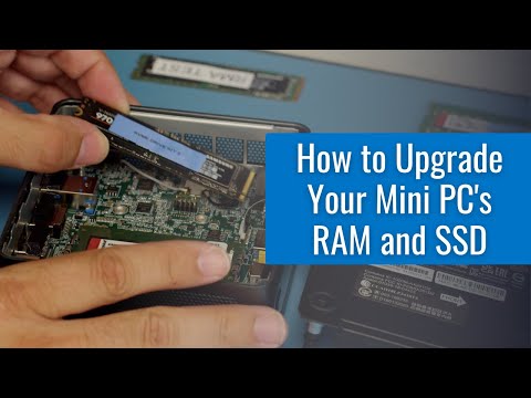 How To Upgrade Your Mini PC's RAM and SSD: Step By Step Directions