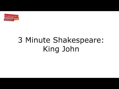 3 Minute Shakespeare: King John