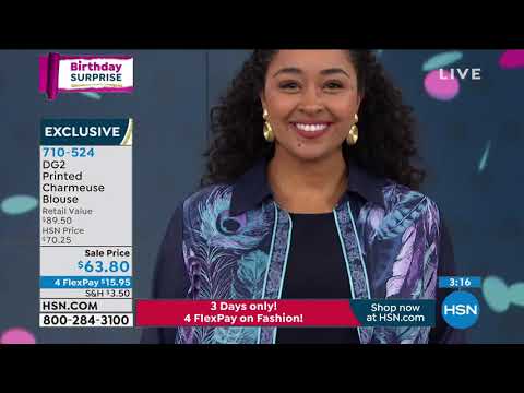 HSN | Fashion Fridays with Diane Gilman - Birthday Celebration 07.03.2020 - 09 PM