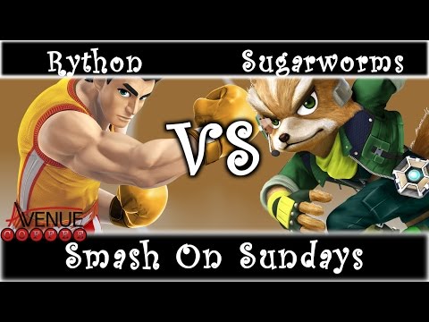 SoS15 - Sugarworms (Fox) vs Rython (Little Mac) - WR2 - Smash 4 - Wii U