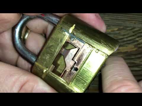 Master 175 Cutaway Padlock- How to Open Without Combination