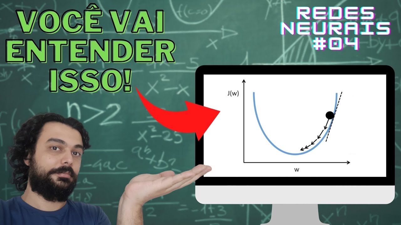 Como uma REDE NEURAL APRENDE 🧠? (Método do Gradiente) - Redes Neurais e Deep Learning 04