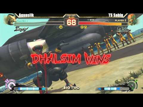 SSF4 AE2012 Aquasilk vs TS Sabin - Big Two #11 Tournament Sponsored by Shoryuken.com