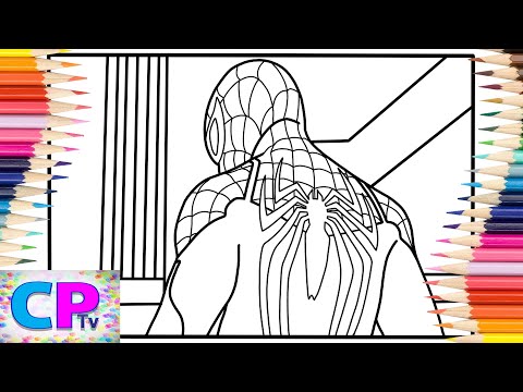 Spiderman 2 Coloring Pages/Spiderman Shows His Back/Clarx - Zig Zag | NCS - Copyright Free Music