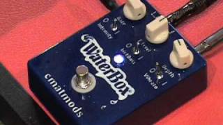 Video thumbnail for CMATMODS Water Box Chorus guitar effects pedal demo with Filtertron Pickups by gearmanndude