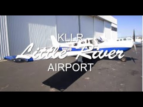 Flying with Tony Arbini into the Little River Airport (KLLR)-Little River, California