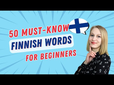 50 Must-Know Finnish Words for Beginners