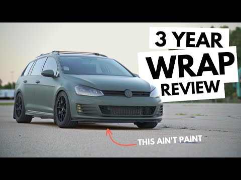 Long-Term Vinyl Wrap Review - Should You Wrap Your Car? | Pros + Cons of 3M Vinyl