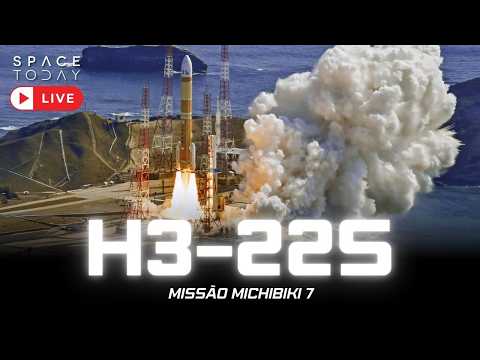 LANÇAMENTO DO FOGUETE JAPONÊS H3-22S | MISSÃO MICHIBIKI 7