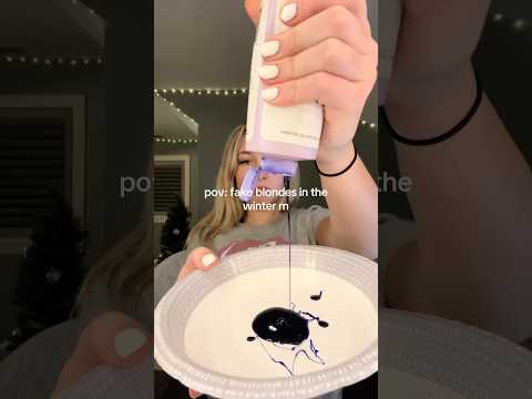 *and real blondes #fyp #hair #blonde #purpleshampoo