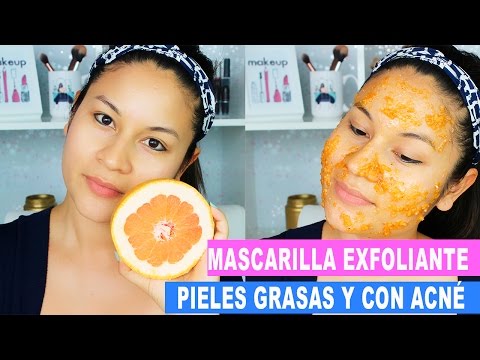 Mascarilla para piel grasa, con manchas, acné y poros abiertos, ¡piel perfecta en minutos!