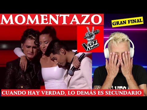 ✅ CAMI, ROBERTO LOBOS, ENZO FERRADA▶️ GRACIAS A LA VIDA /  FINAL DE LA VOZ CHILE / ESPAÑOL REACCIONA