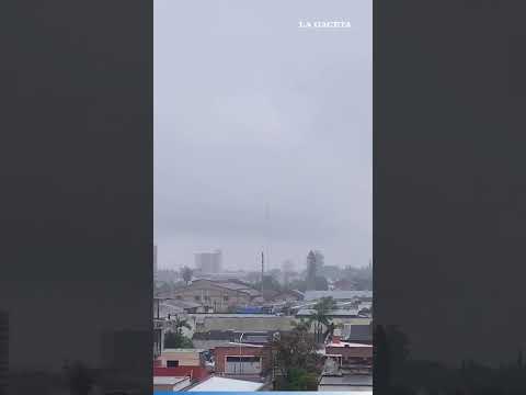 Feriado tapado de nubes: así amaneció en Tucumán