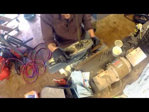 Changing the impeller on the Yamaha 50HP outboard water pump