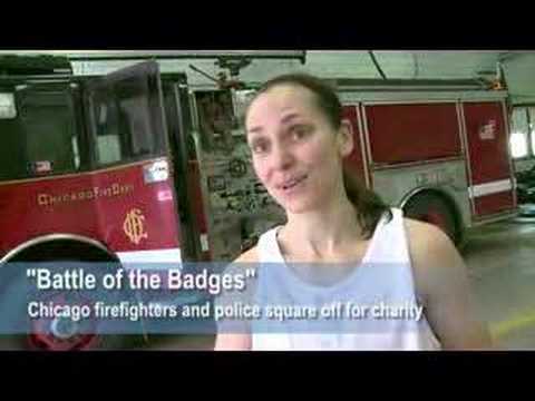 Female Chicago firefighter trains for fight with cop