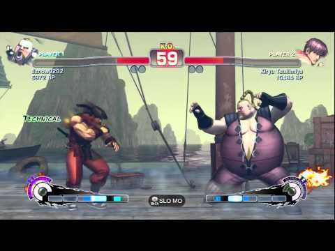 SSF4: Kiryu Tsukimiya (Guy) vs. tiznow0202 (Rufus)
