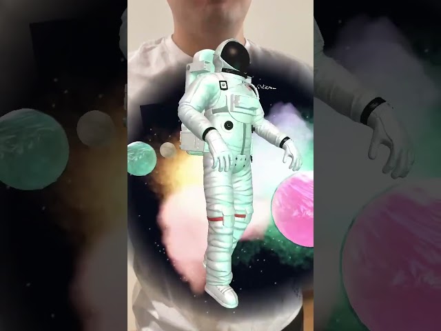 Vídeo relacionado con Camiseta de anime Space King - Divertido diseño de astronauta Camiseta