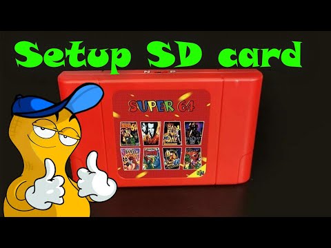 [Games] How to set up SD card for Nintendo 64 ED64P, Everdrive and Super64 (Easy Peasy)