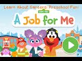 Careers With Elmo And Abby Sesame Street Preschool Educational Game